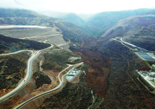 Erzincan’ın İliç İlçesindeki  Çöpler Altın Madeni’nde Meydana Gelen  Toprak Kayması