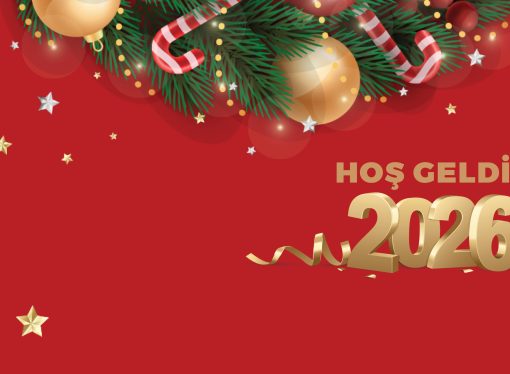 Sağlık, mutluluk ve huzur dolu  bir yıl dileriz…