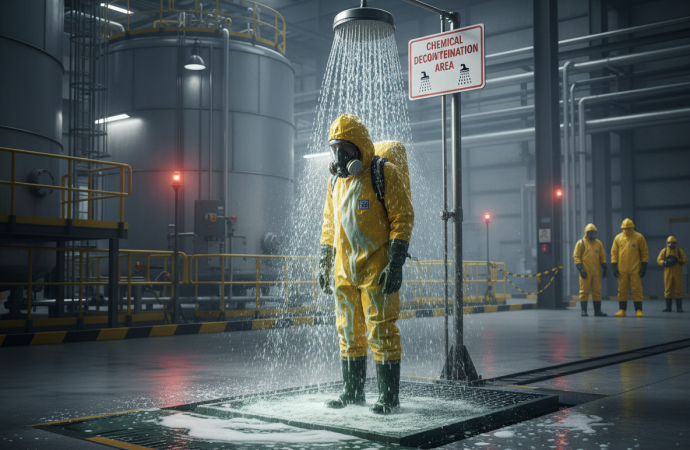 Kimyasal Temas Sonrası Dekontaminasyon Çözümleri ve Uygulama İlkeleri